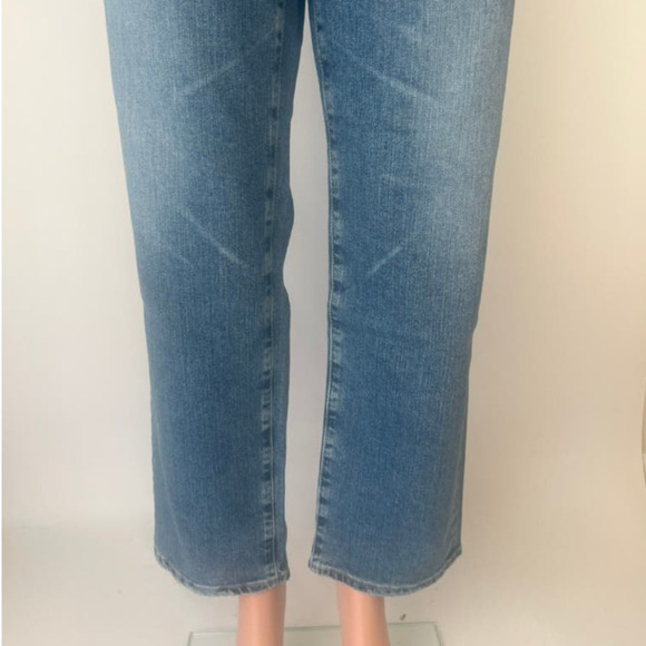 AG Adriano Goldschmied Saige High Rise Straight Leg Jeans - Picture 8 of 16